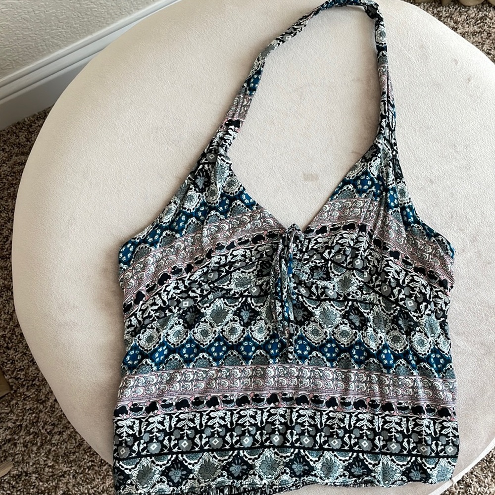 Free People halter crop top